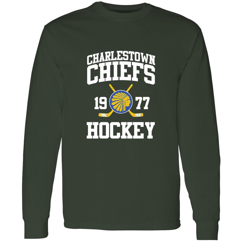 Long Sleeve T-Shirt - 63HSFXN2 - Forest Green - 4
