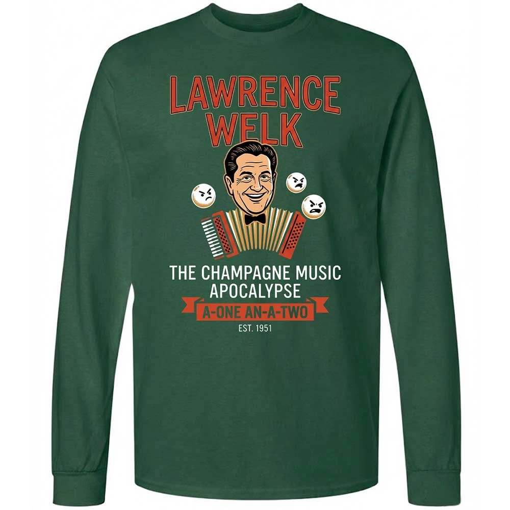 Long Sleeve T-Shirt - WXFQY61B - Forest Green - 4