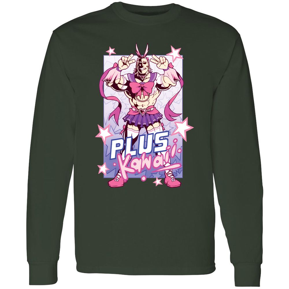 Long Sleeve T-Shirt - QFRCWT4F - Forest Green - 4