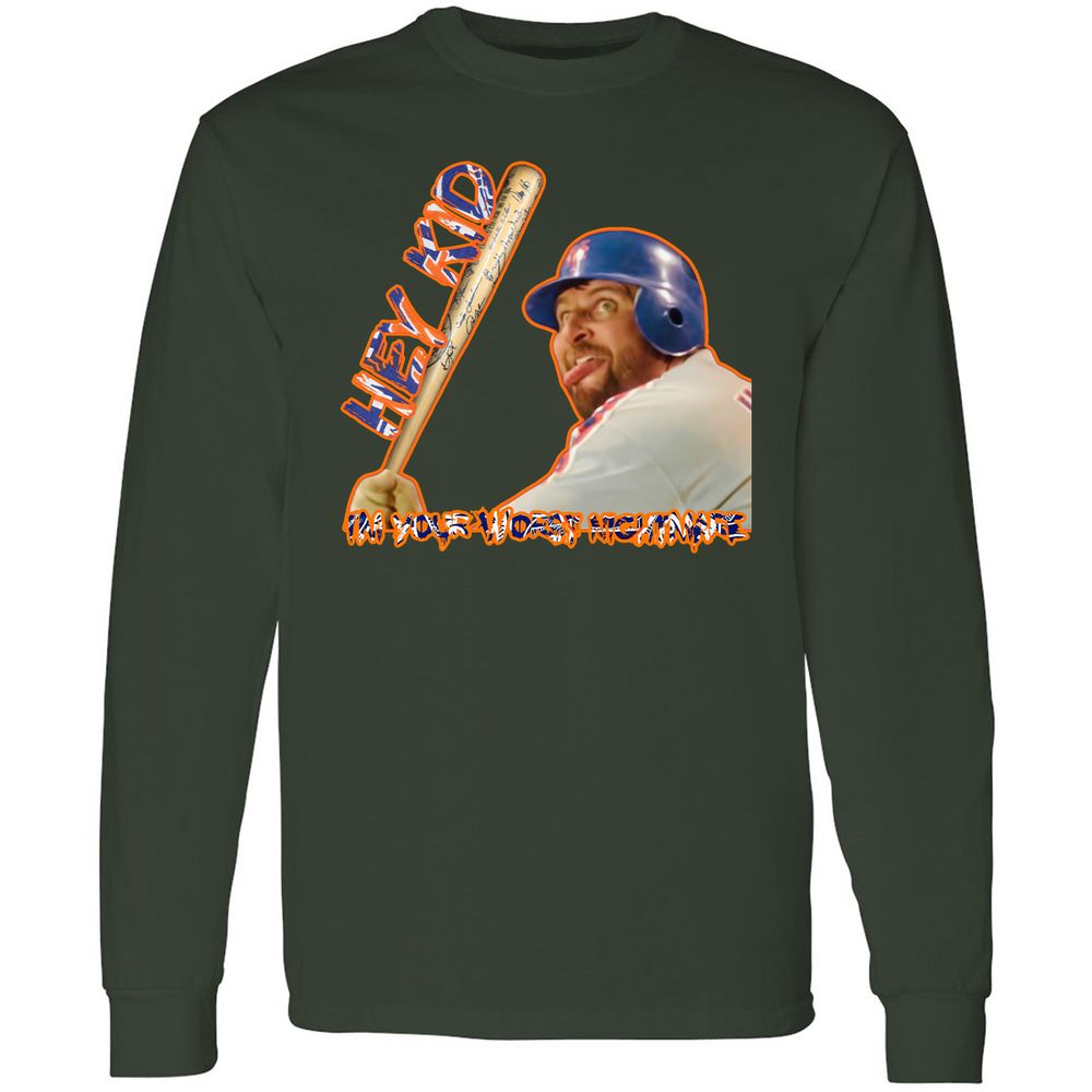 Long Sleeve T-Shirt - PTLTELCV - Forest Green - 4