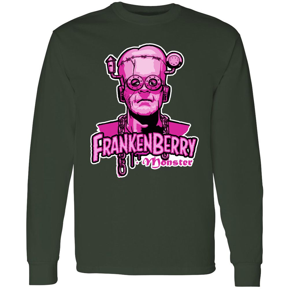 Long Sleeve T-Shirt - 3FXTFB8U - Forest Green - 4