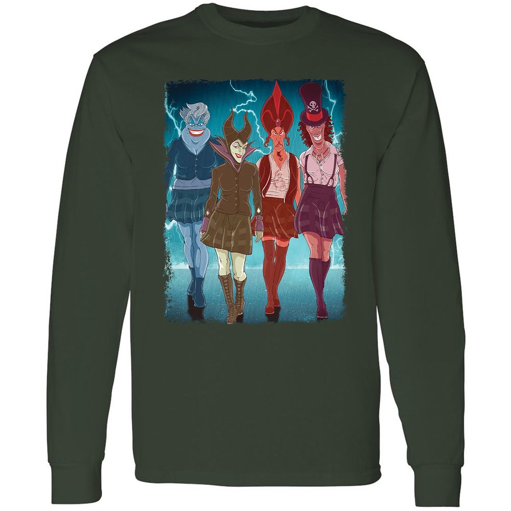 Long Sleeve T-Shirt - 6HVFMCG9 - Forest Green - 4