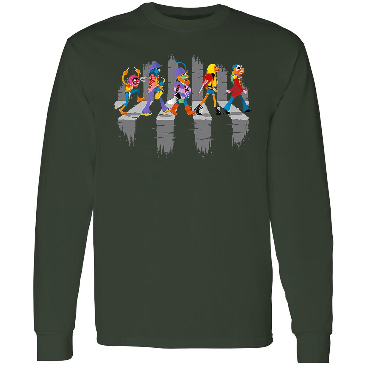 Long Sleeve T-Shirt - SRMFUGUP - Forest Green - 4