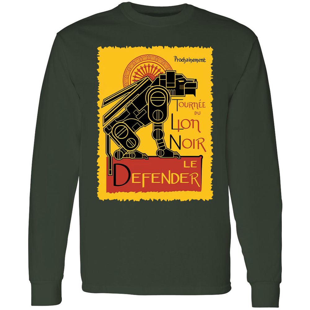 Long Sleeve T-Shirt - 6TZRL54P - Forest Green - 4