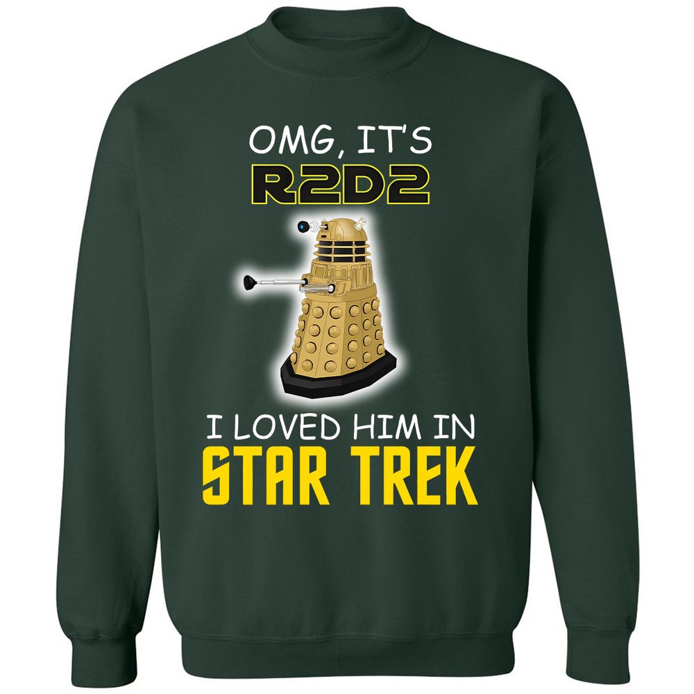 Classic Unisex Sweatshirt - QANUG3BM - Forest Green - 4