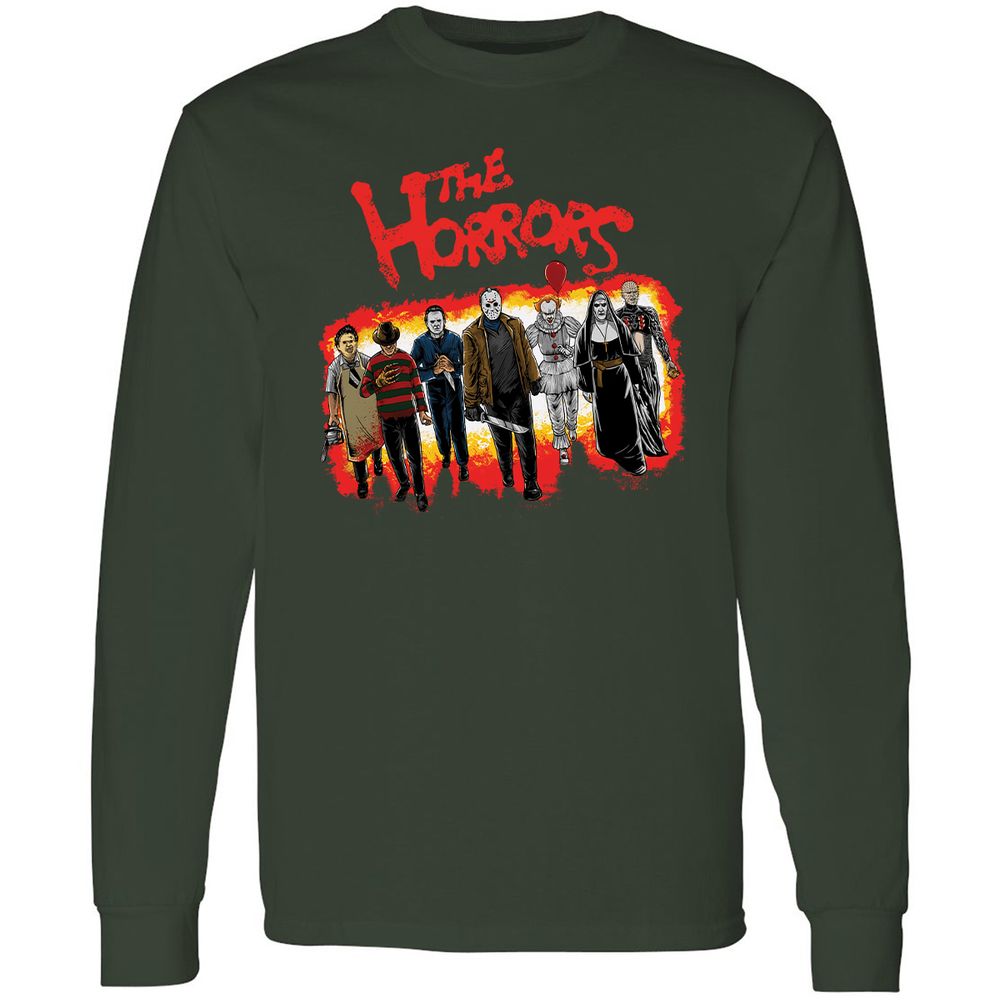 Long Sleeve T-Shirt - 98S7D8GK - Forest Green - 4