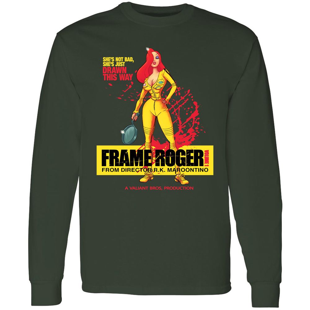 Long Sleeve T-Shirt - FXN1GQXL - Forest Green - 4