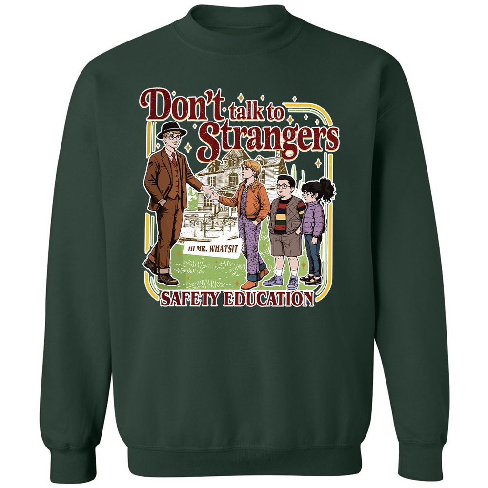 Classic Unisex Sweatshirt - X6TS76DU - Forest Green - 4