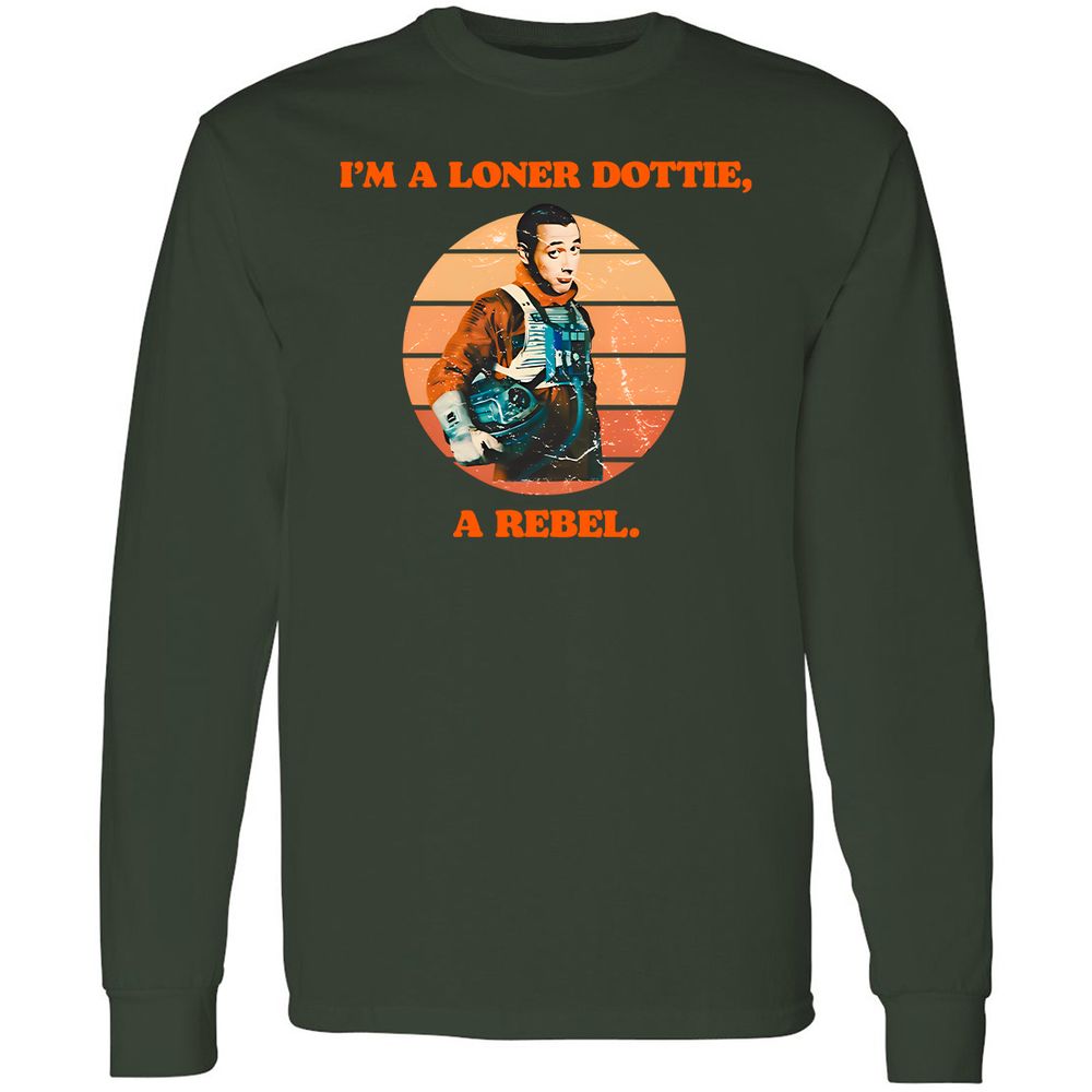 I'm a loner dottie a rebel - Forest Green - 4