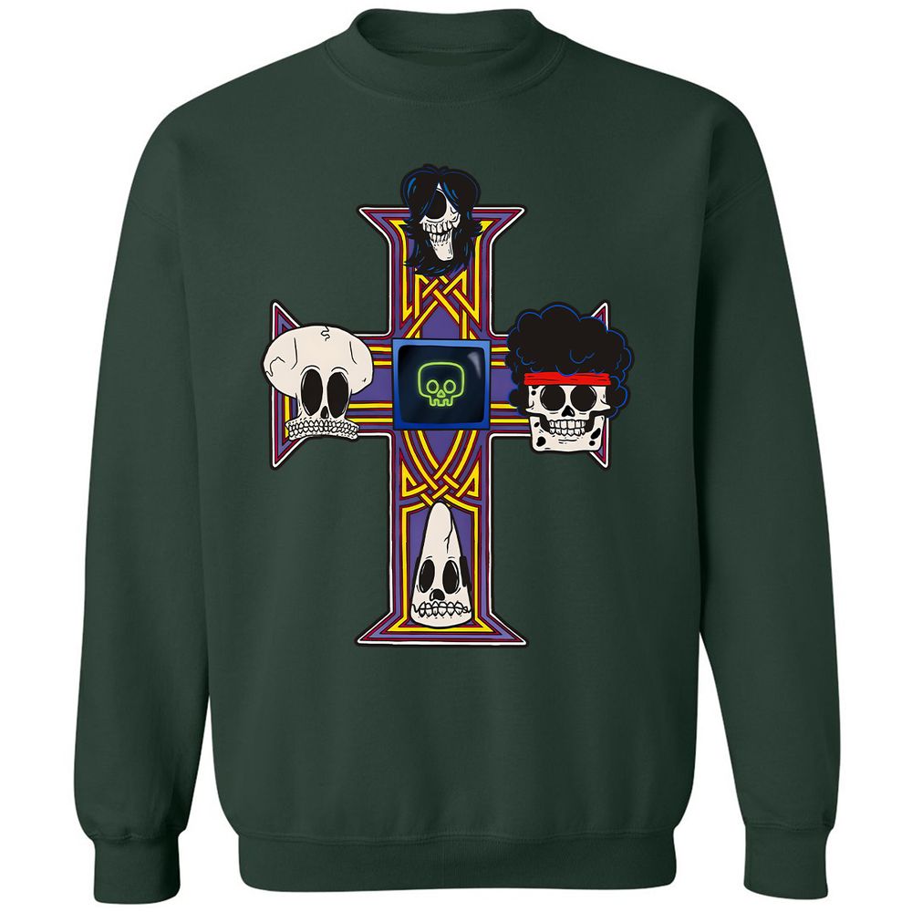 Classic Unisex Sweatshirt - V136VAW3 - Forest Green - 4