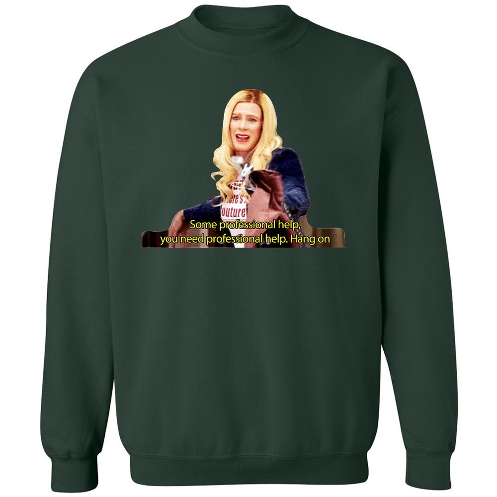 Classic Unisex Sweatshirt - 8VRD3SXQ - Forest Green - 4