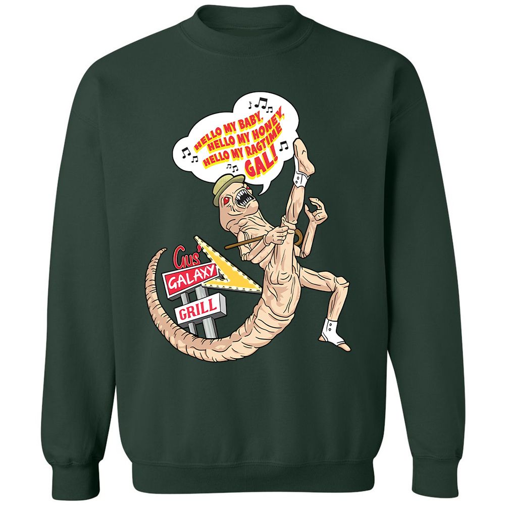 Classic Unisex Sweatshirt - JLHZALB2 - Forest Green - 4