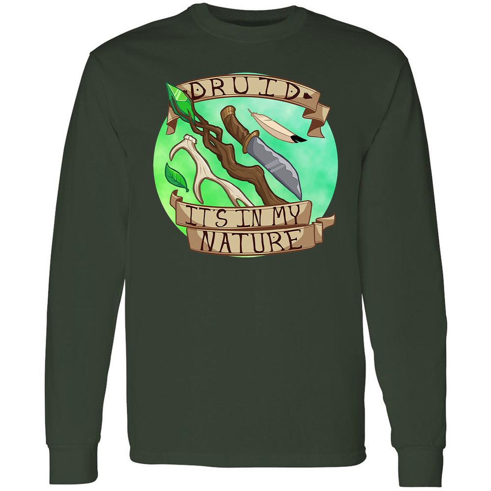 Long Sleeve T-Shirt - 8T11B194 - Forest Green - 4