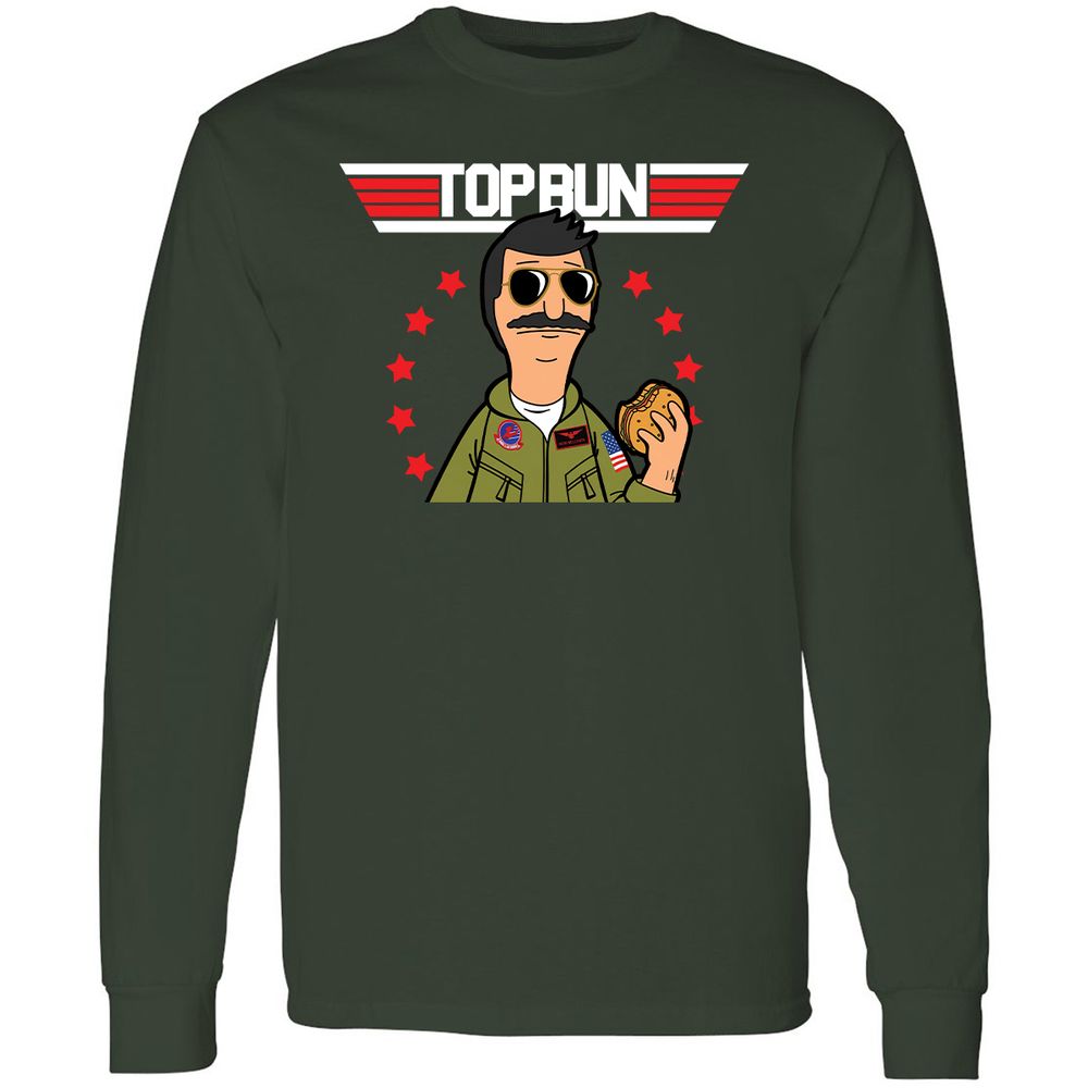 Long Sleeve T-Shirt - PL3P27UA - Forest Green - 4