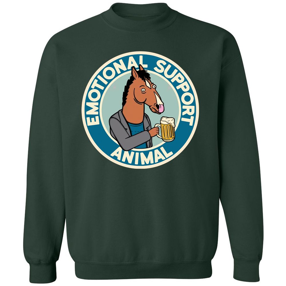 Classic Unisex Sweatshirt - MRAR8AKU - Forest Green - 4