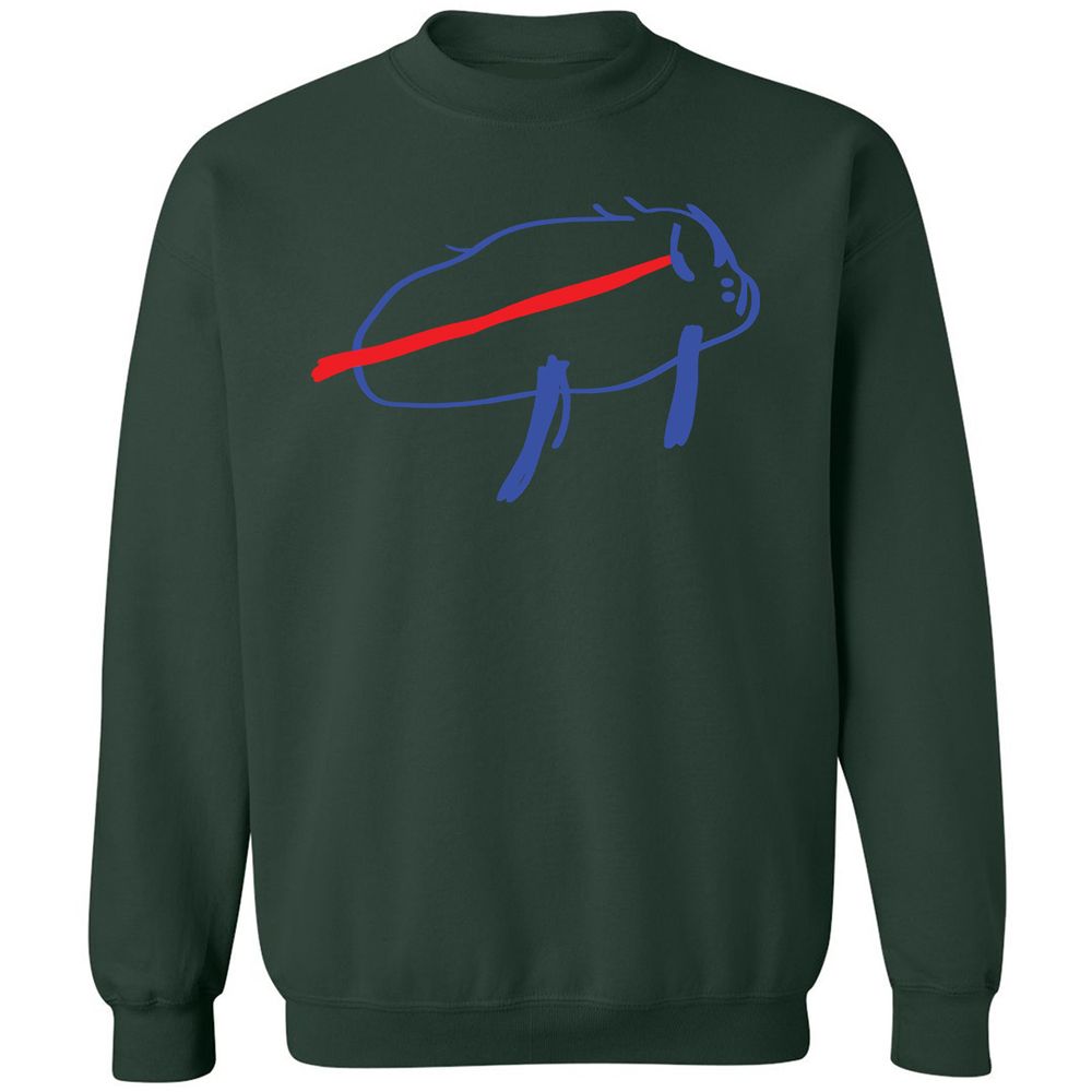 Classic Unisex Sweatshirt - S4GZN3QE - Forest Green - 4