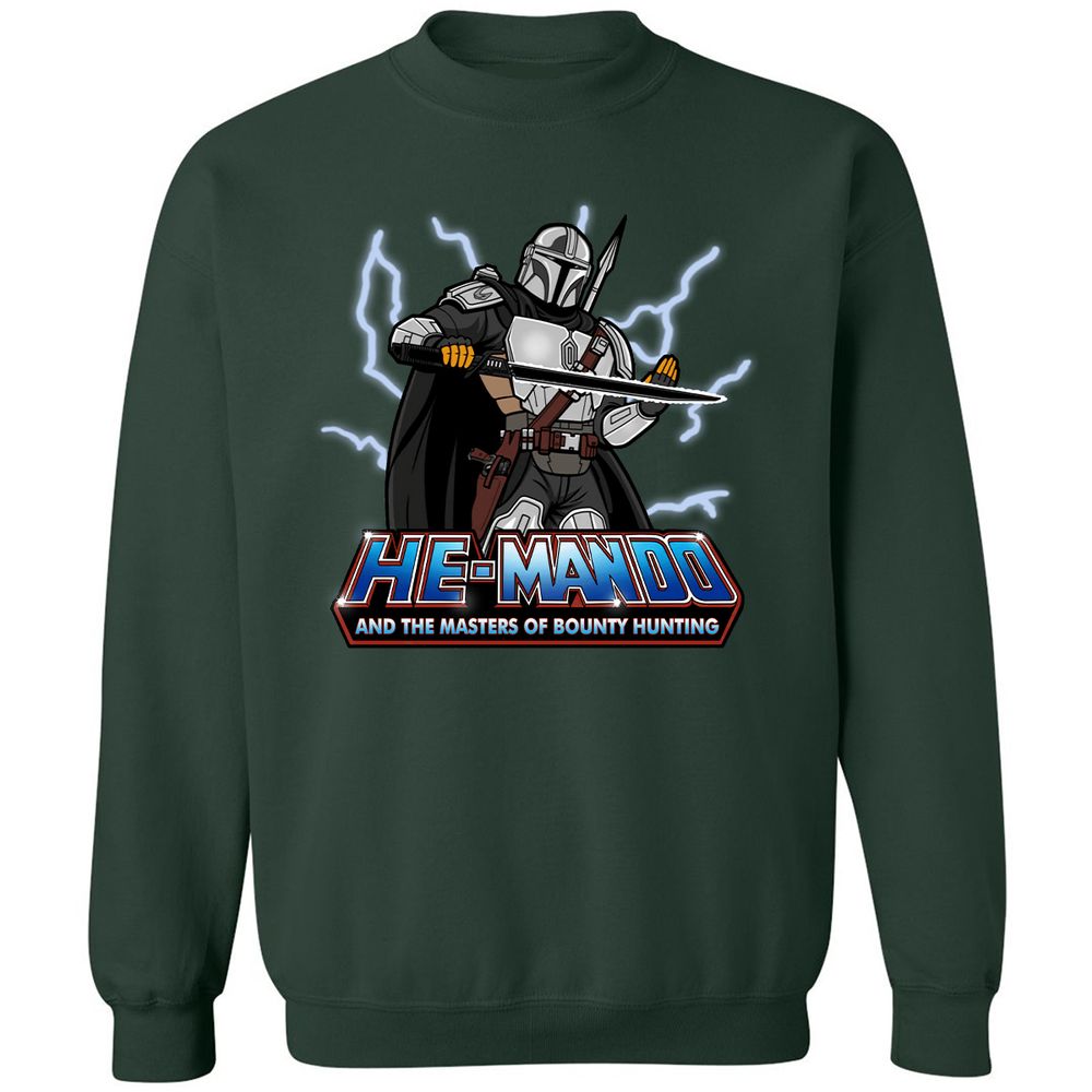 Classic Unisex Sweatshirt - Q7WSHFXC - Forest Green - 4