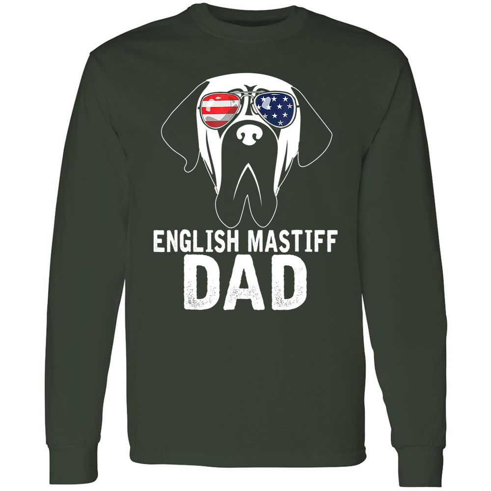 Long Sleeve T-Shirt - TQFSYUX4 - Forest Green - 4