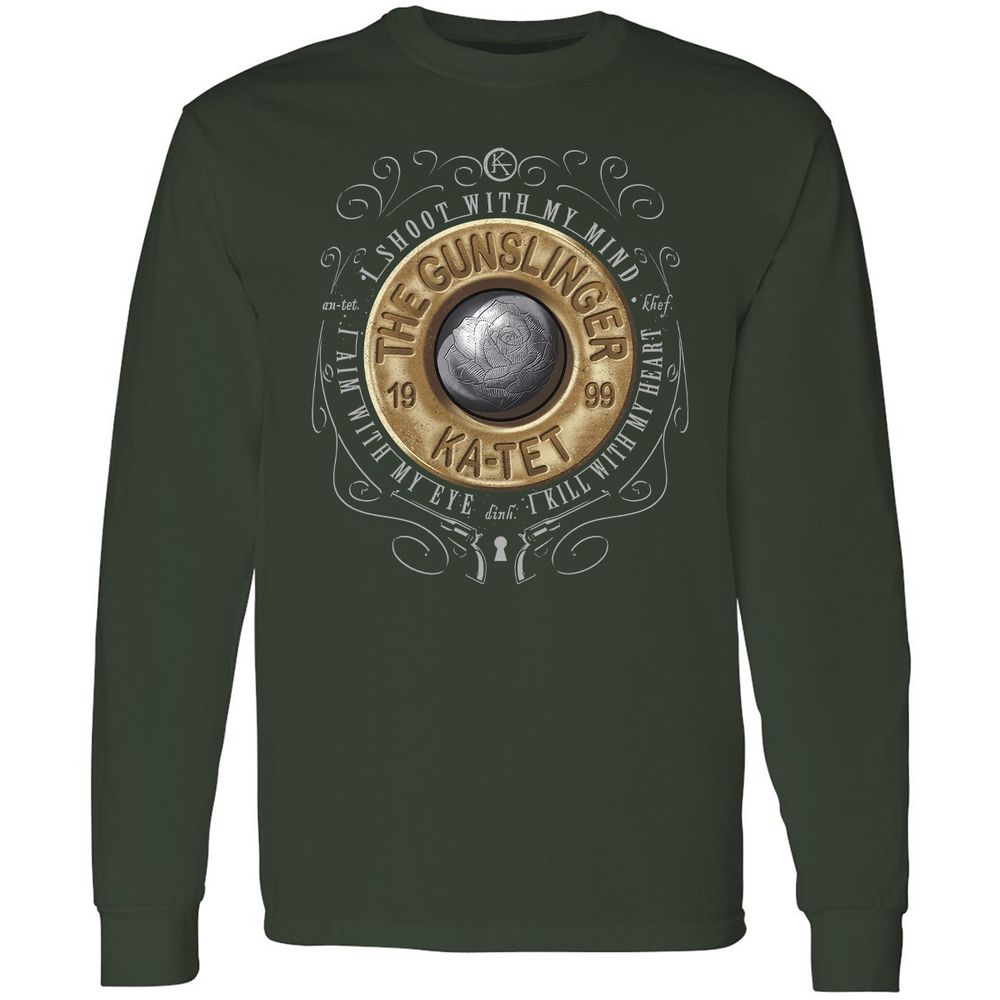 Long Sleeve T-Shirt - C2SDR6BC - Forest Green - 4