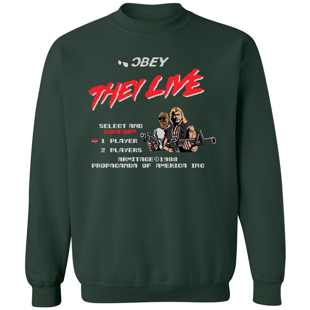 Classic Unisex Sweatshirt - VVE3MM7K - Forest Green - 4
