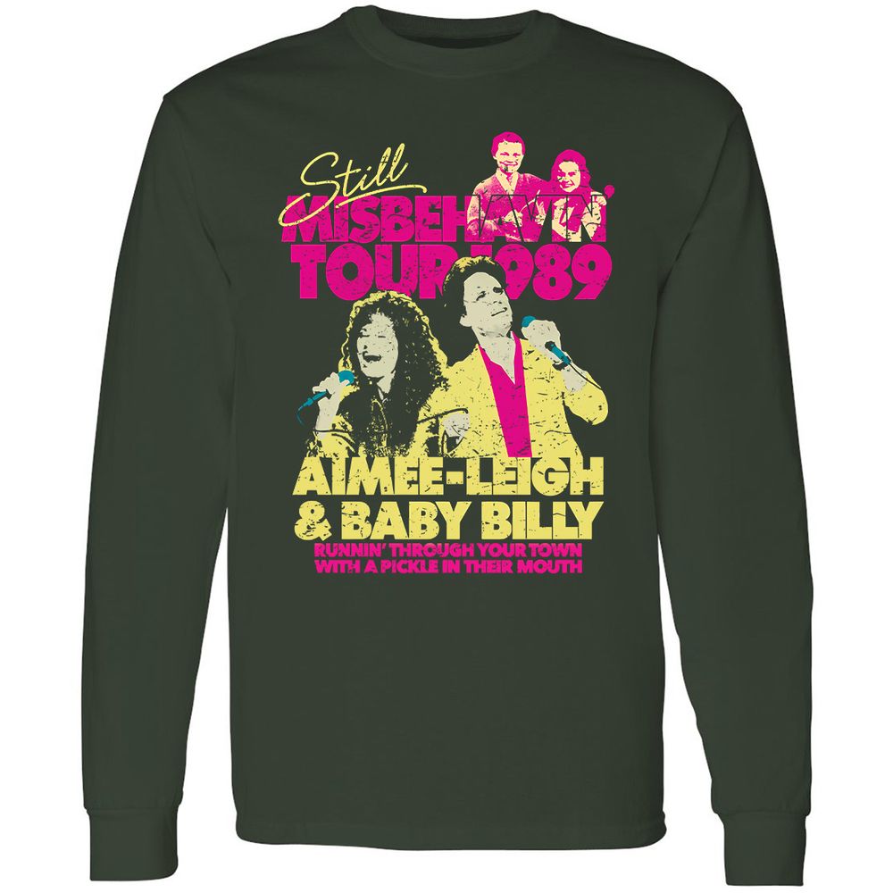 Long Sleeve T-Shirt - M15UR9HJ - Forest Green - 4