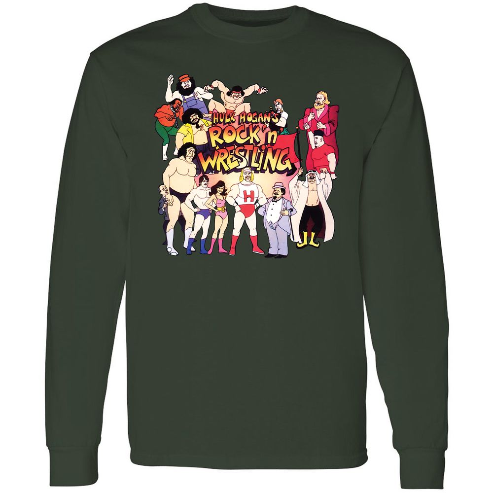 Long Sleeve T-Shirt - 2RPVQMN8 - Forest Green - 4