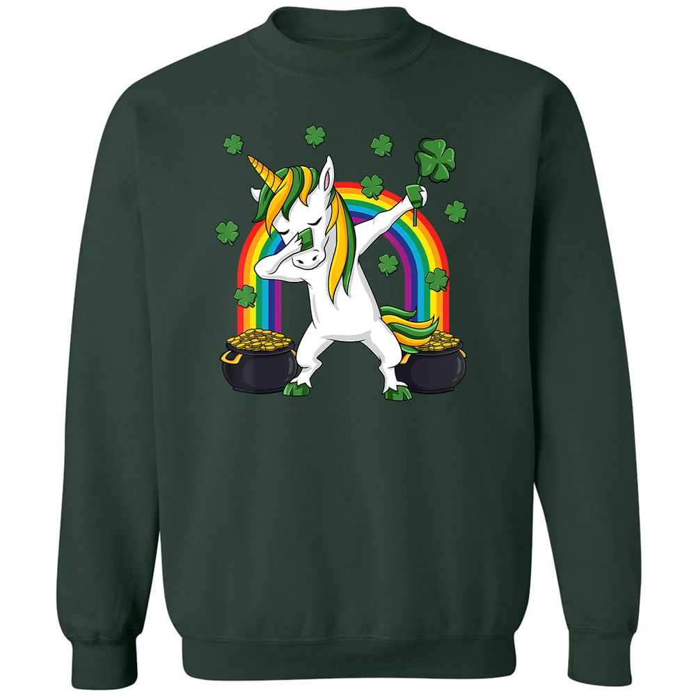 Classic Unisex Sweatshirt - 26R6L442 - Forest Green - 4