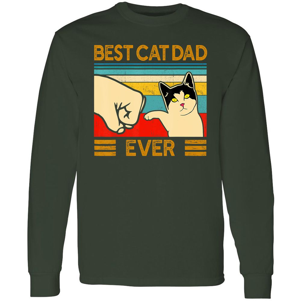 Long Sleeve T-Shirt - JHR1EJ5B - Forest Green - 4