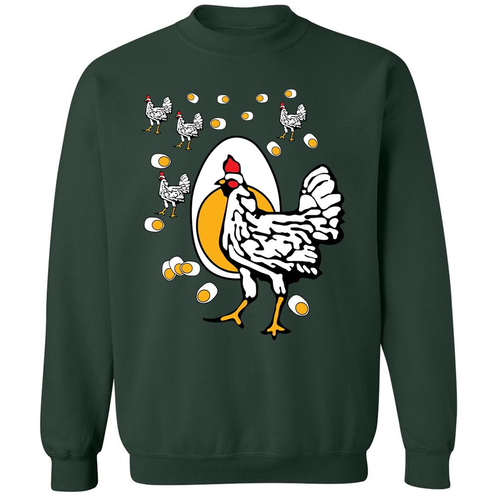 Classic Unisex Sweatshirt - 297WFGA7 - Forest Green - 4