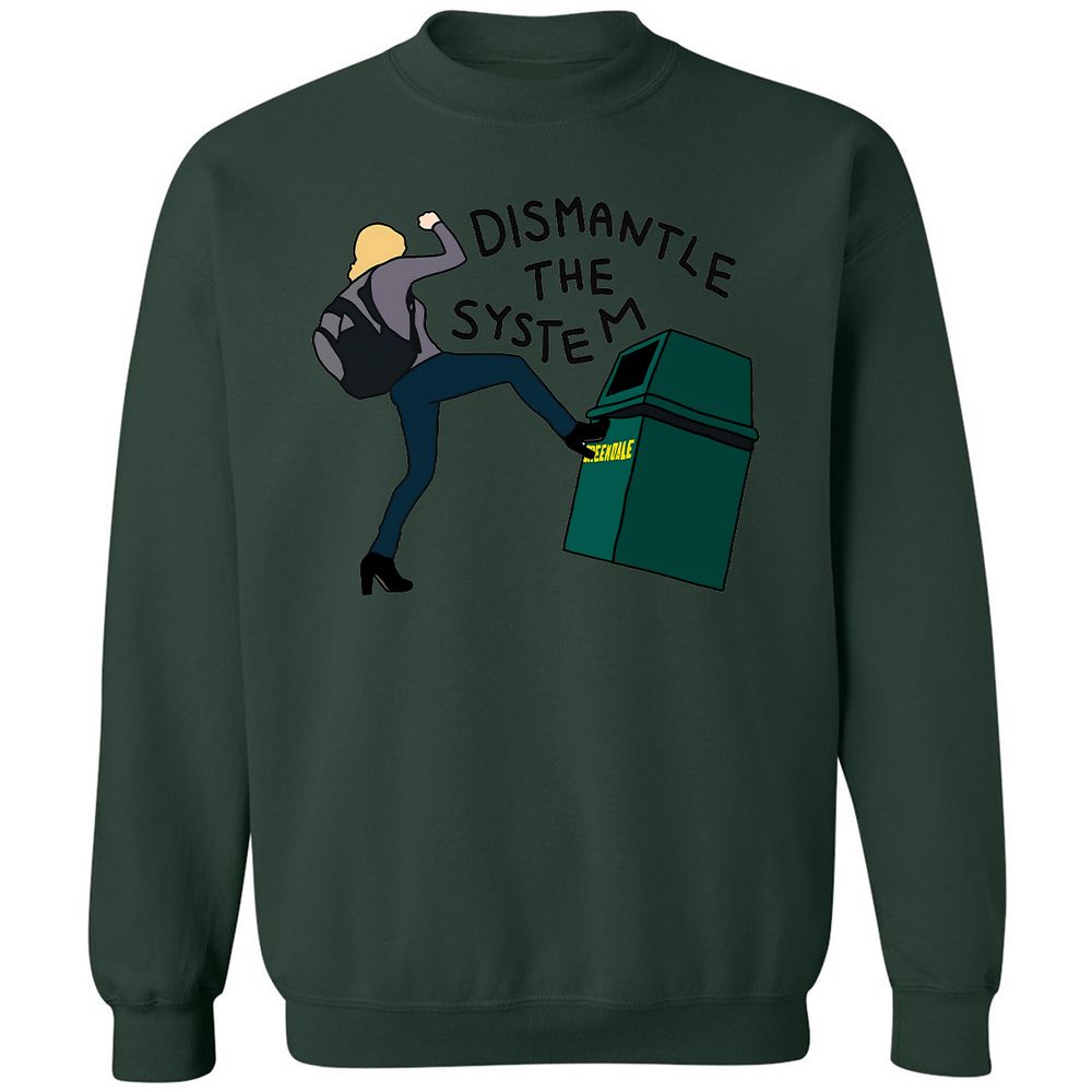 Classic Unisex Sweatshirt - 6AFL8UH1 - Forest Green - 4