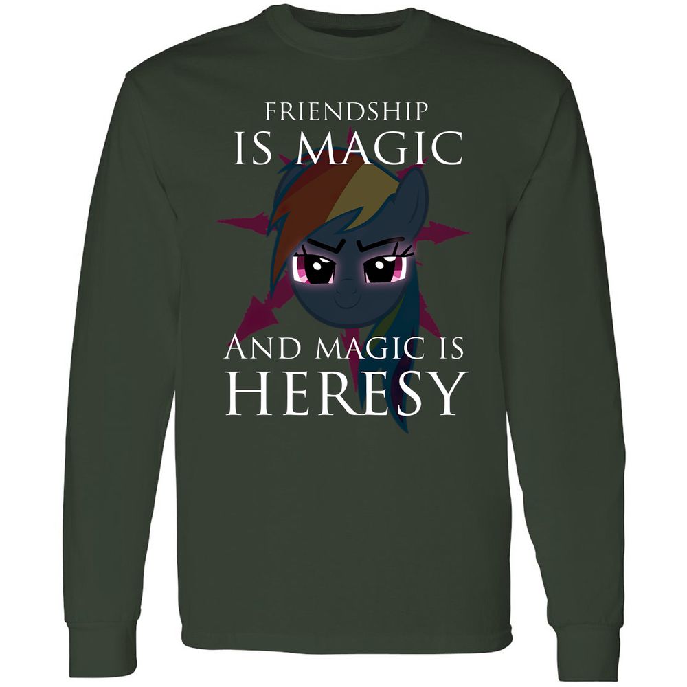 Long Sleeve T-Shirt - YCSVL6LU - Forest Green - 4