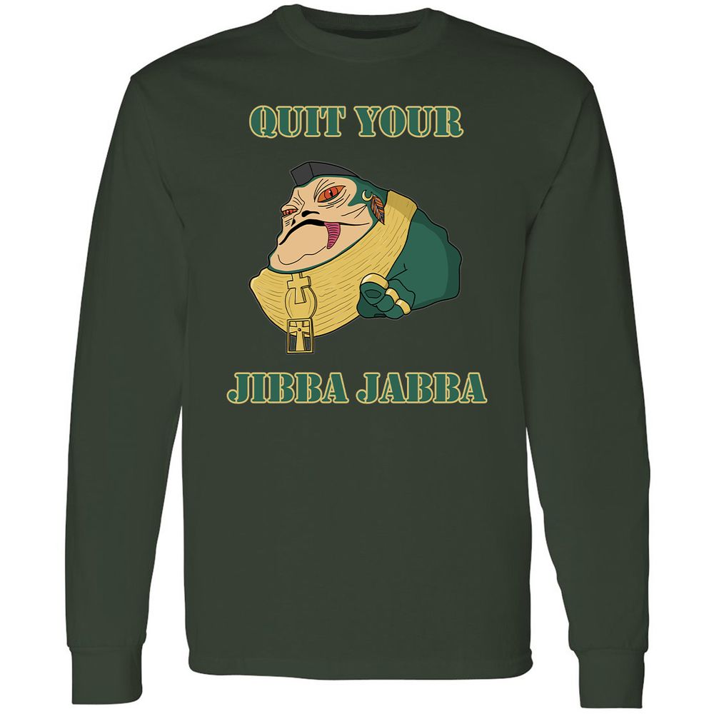 Long Sleeve T-Shirt - RK5ZFQS9 - Forest Green - 4