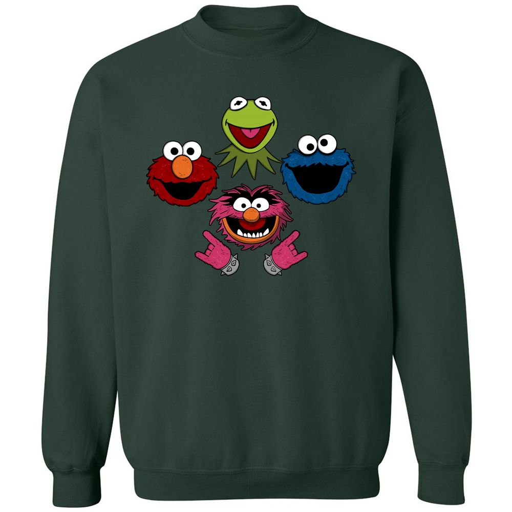 Classic Unisex Sweatshirt - HMNXMLK3 - Forest Green - 4