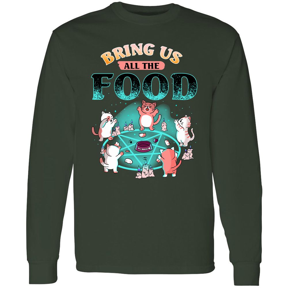 Long Sleeve T-Shirt - EUZ2HZND - Forest Green - 4