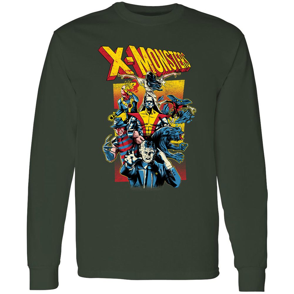 Long Sleeve T-Shirt - MXRH2ZGC - Forest Green - 4