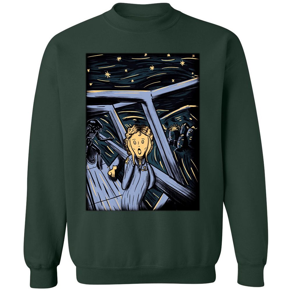 Classic Unisex Sweatshirt - 6WUW1194 - Forest Green - 4