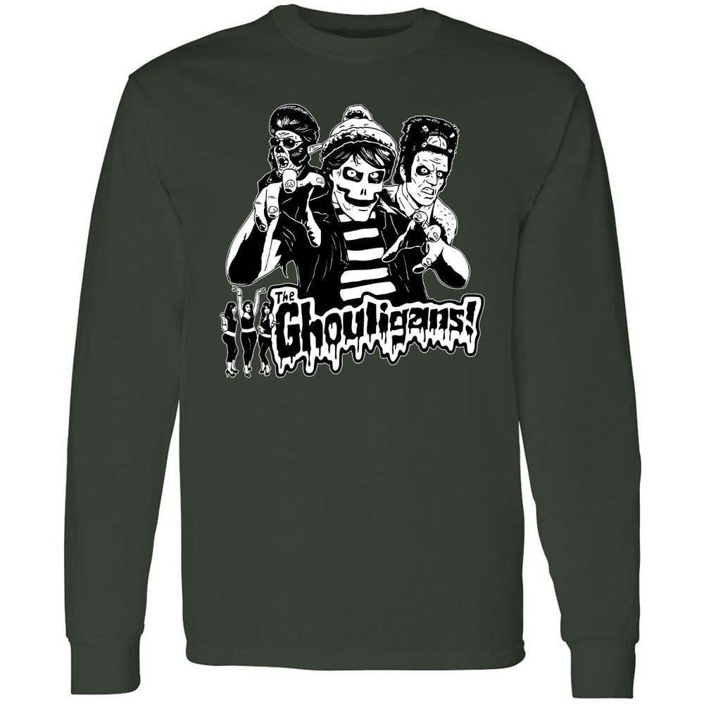 Long Sleeve T-Shirt - SVVUNMNK - Forest Green - 4