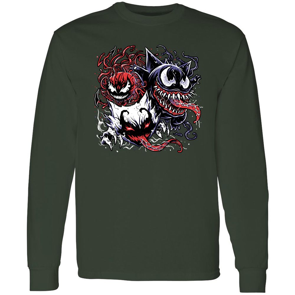 Long Sleeve T-Shirt - HFYZBPBY - Forest Green - 4