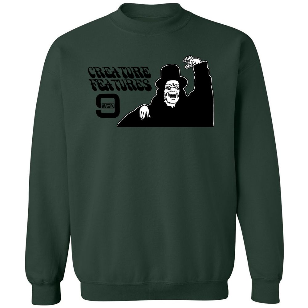 Classic Unisex Sweatshirt - 2B9VWX6J - Forest Green - 4