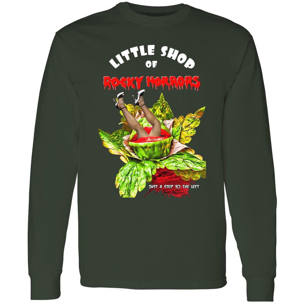 Long Sleeve T-Shirt - Black - Forest Green - 4