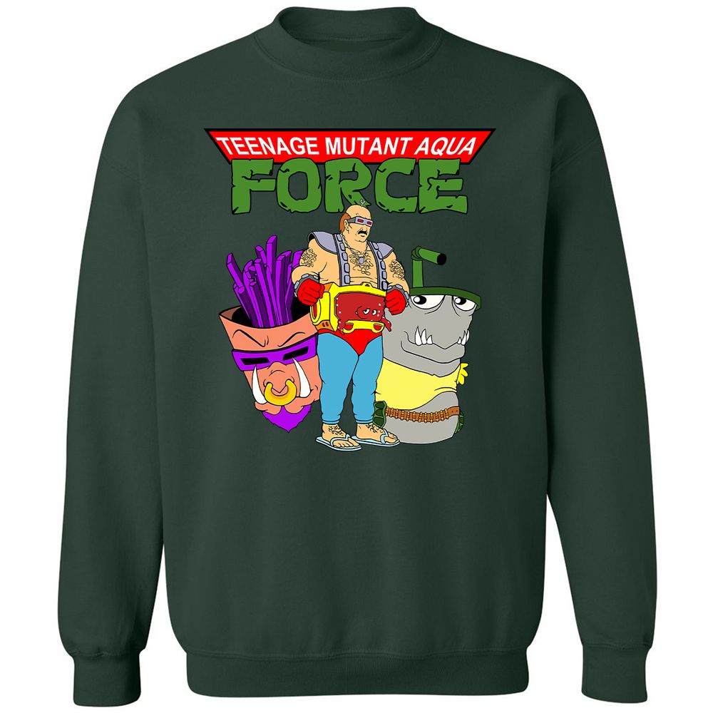 Classic Unisex Sweatshirt - FDY5VXAQ - Forest Green - 4
