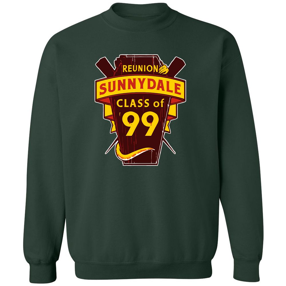 Classic Unisex Sweatshirt - 6L3CS1SZ - Forest Green - 4