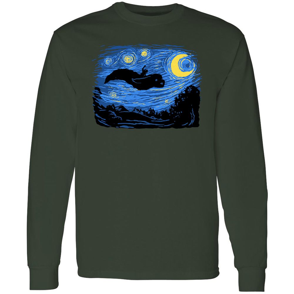 Long Sleeve T-Shirt - 8U96LPDR - Forest Green - 4
