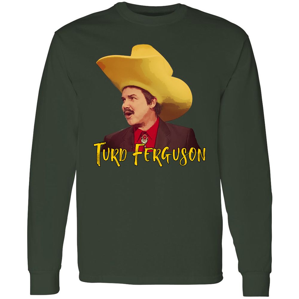 Long Sleeve T-Shirt - 9KW6X9CH - Forest Green - 4
