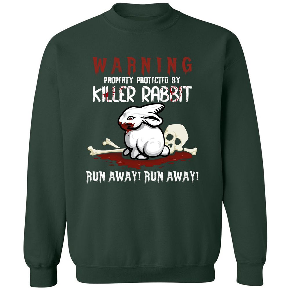 Classic Unisex Sweatshirt - FVXUFUJF - Forest Green - 4