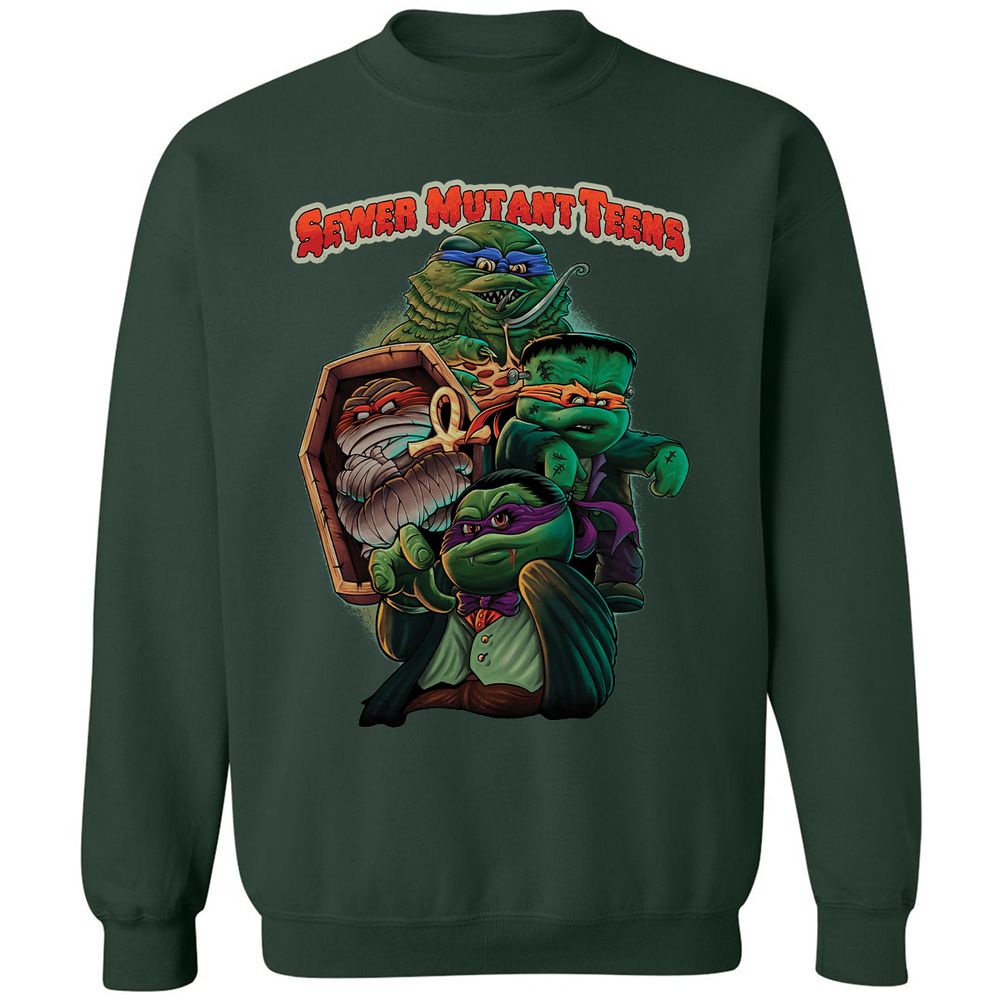 Classic Unisex Sweatshirt - AQM3DPWV - Forest Green - 4
