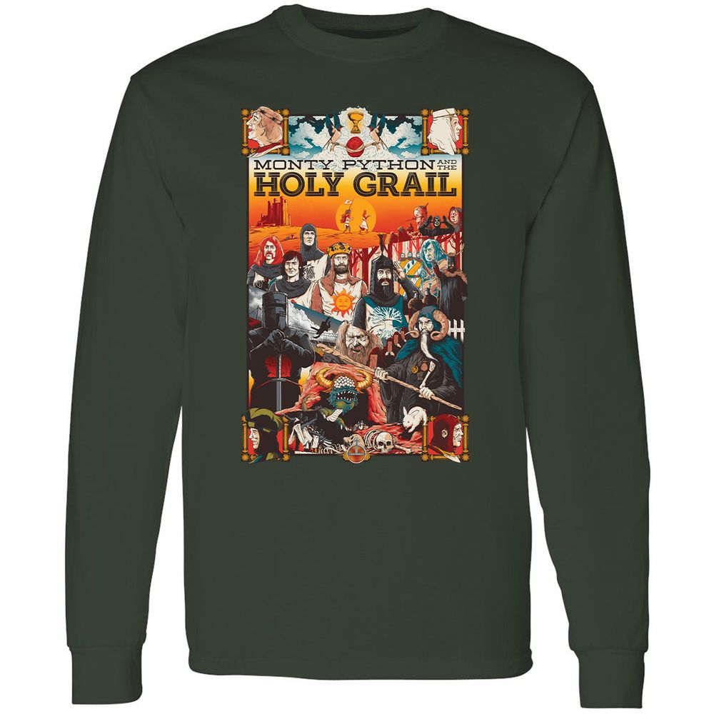 Long Sleeve T-Shirt - CP94XALZ - Forest Green - 4