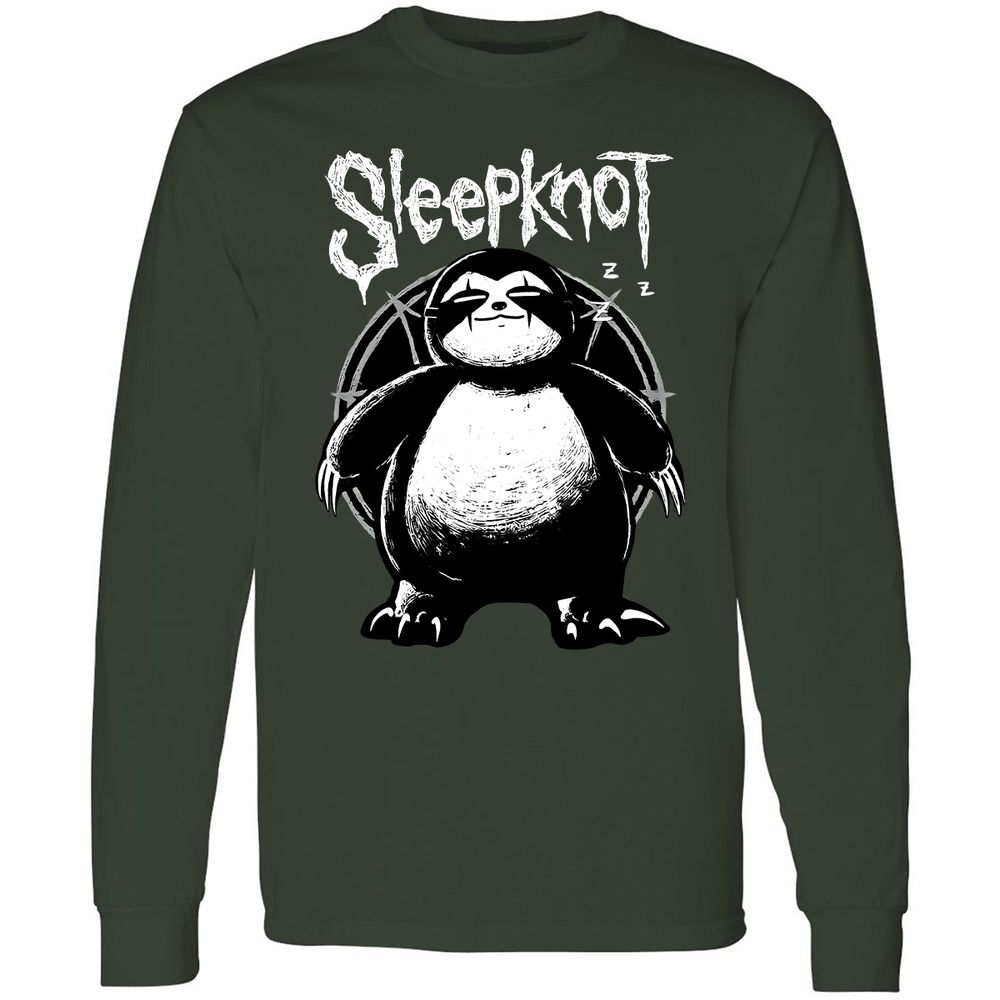 Long Sleeve T-Shirt - 9AVVEKVQ - Forest Green - 4