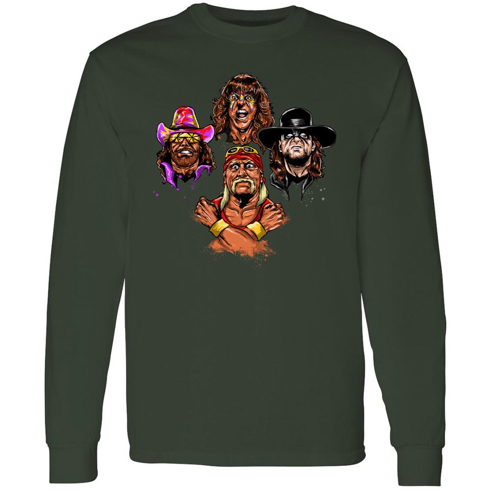 Long Sleeve T-Shirt - HWKATYDF - Forest Green - 4