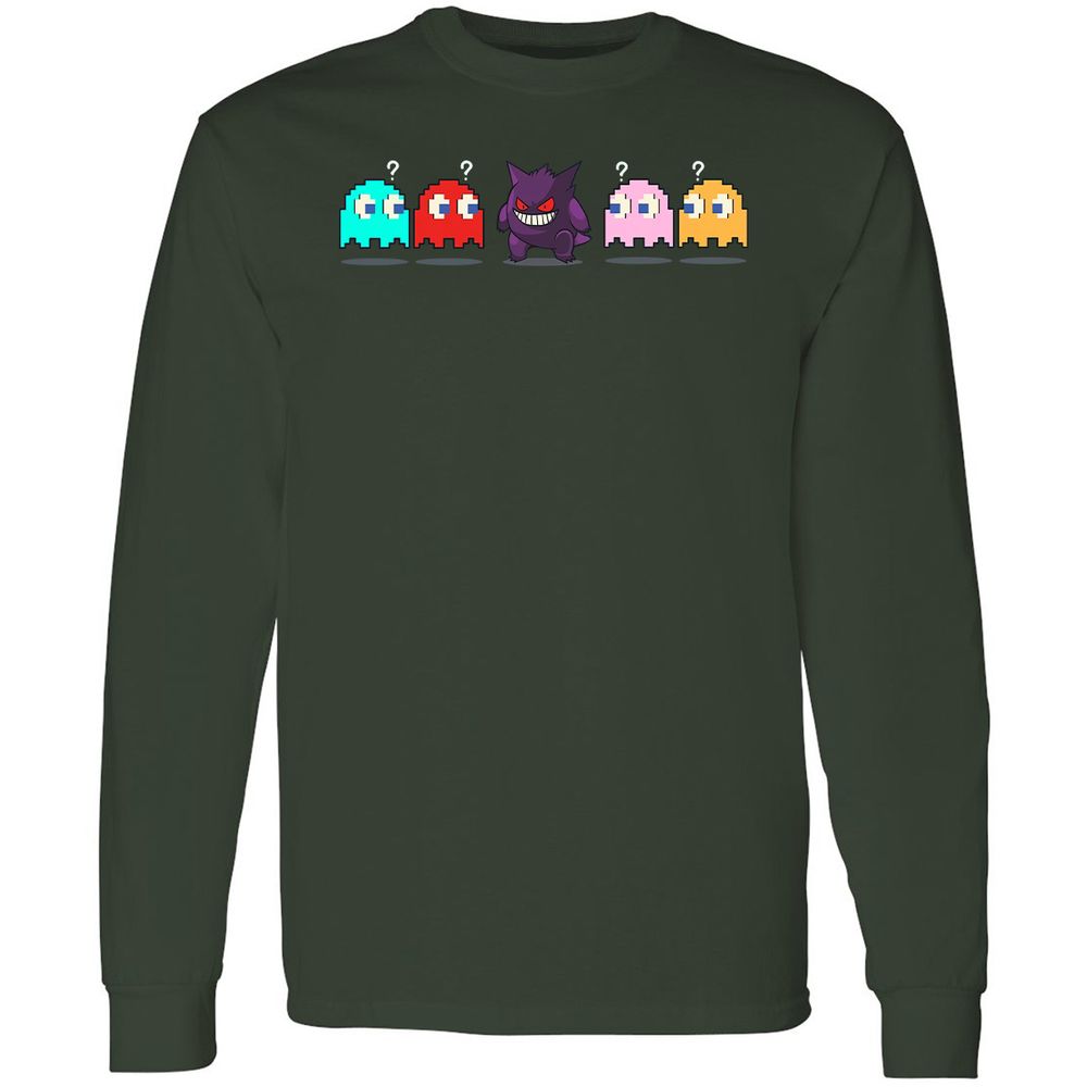 Long Sleeve T-Shirt - M9FAK2Y9 - Forest Green - 4